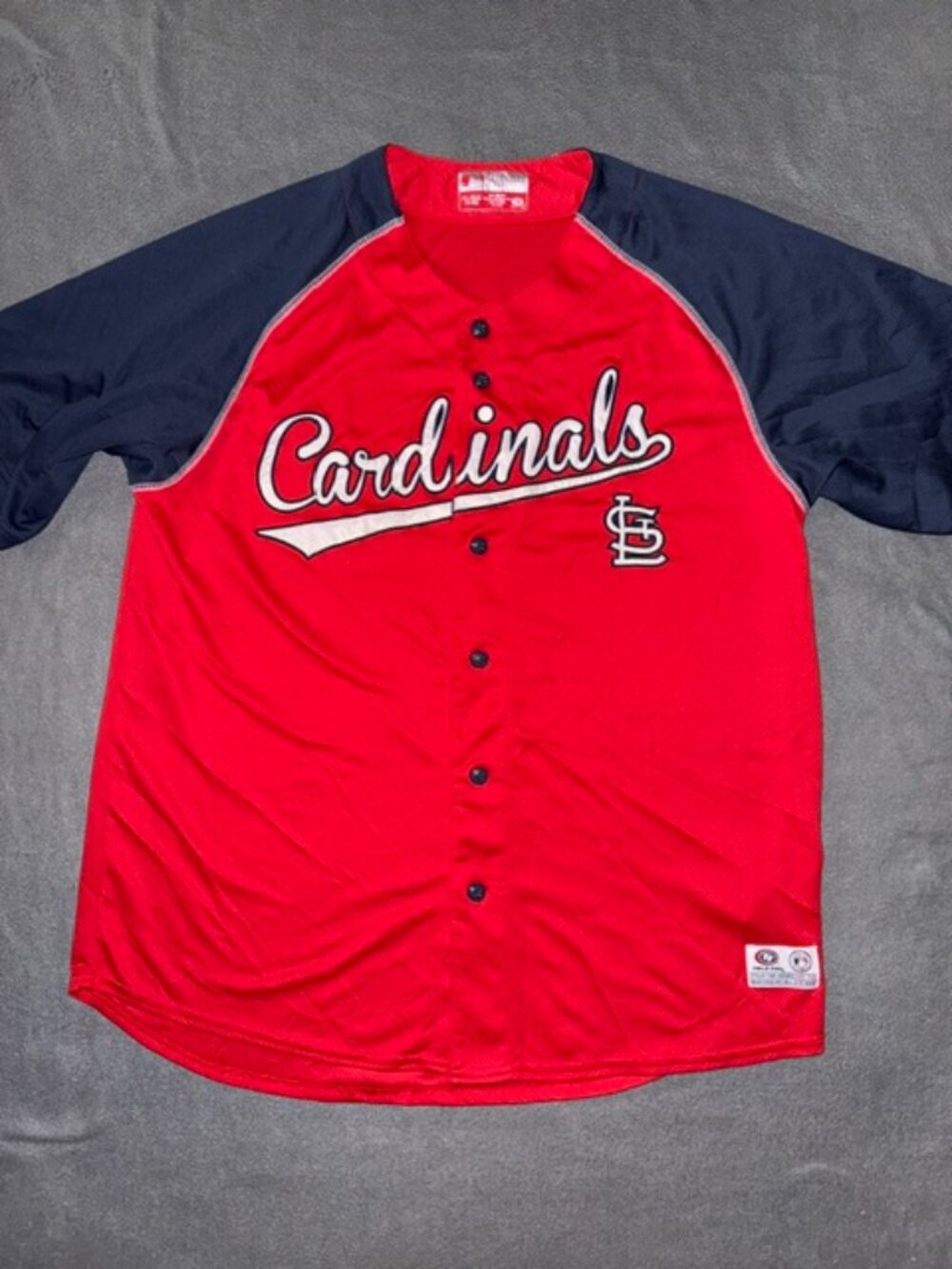Vintage Men's St. Louis Cardinals MLB True Fan Baseball Jersey Size XL